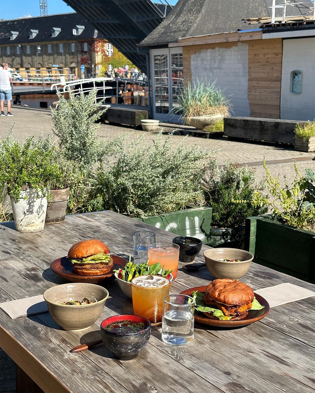 Burgers served at POPL