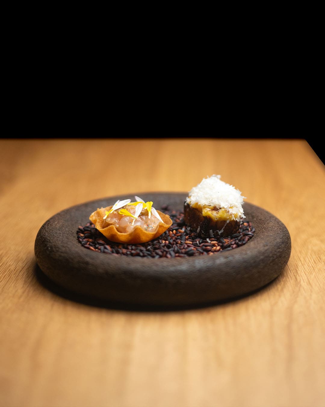 A tasting plate served at Moko. Photography by Jordan Sapally