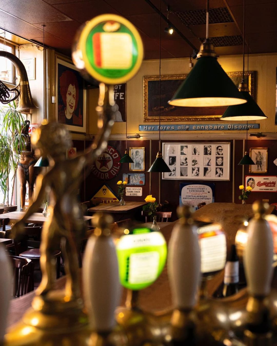 The dark and dramatic interiors of Palae Bar in Copenhagen