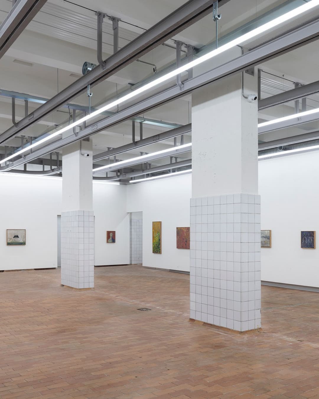 Installation view of solo show 'Verdure' by Mads Hilbert at V1 gallery Copenhagen.