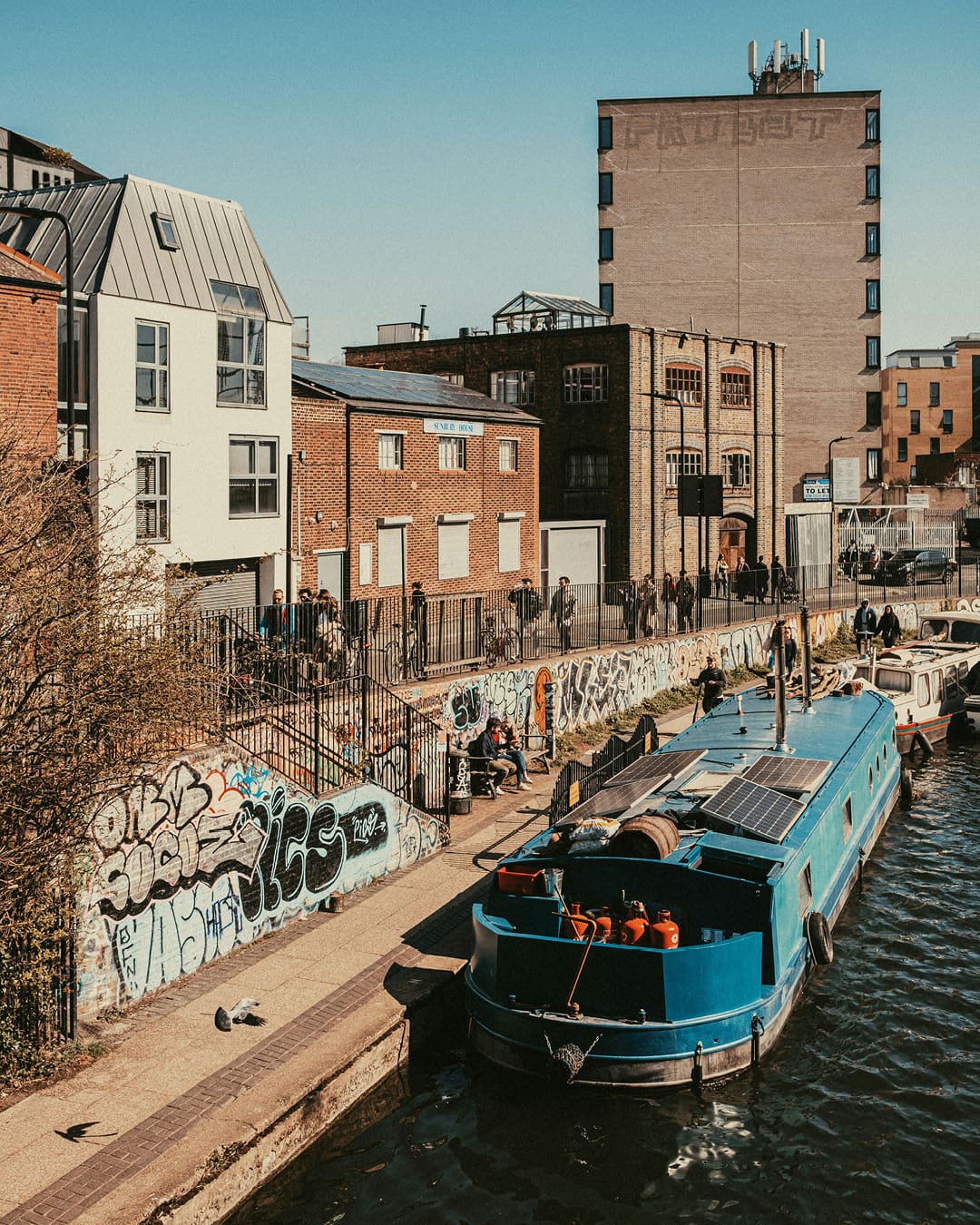 Views of the Regent's Canal, London