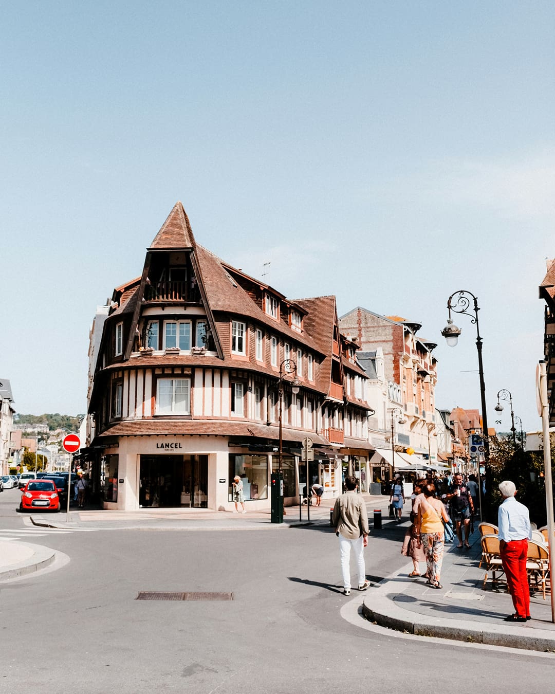 Historic architecture in Deauville