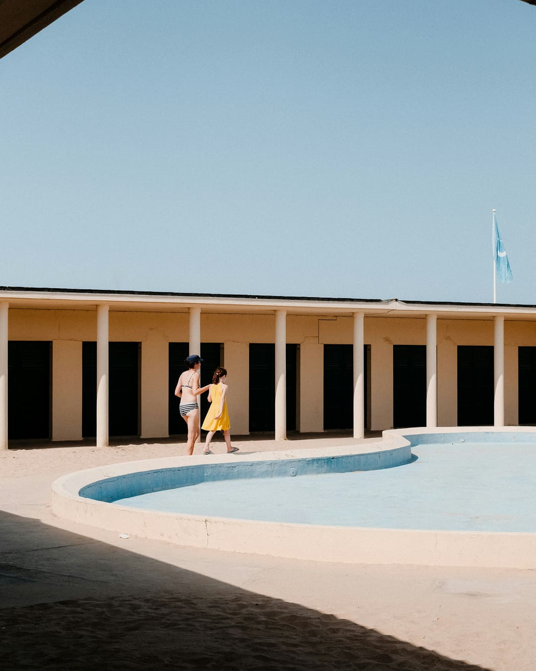 Deauville's sea water pool