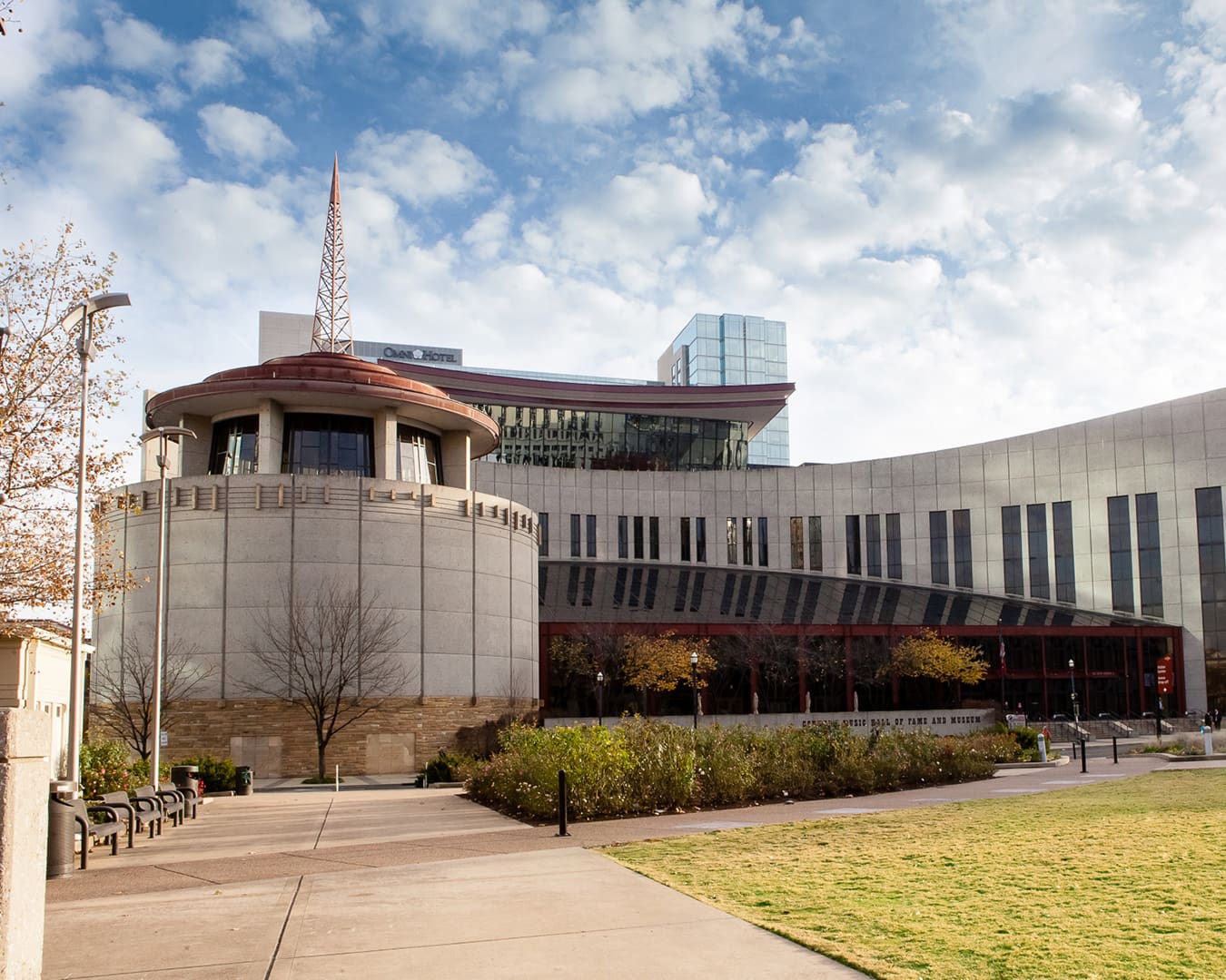 Exterior of The Country Music Hall of Fame and Museum, Nashville