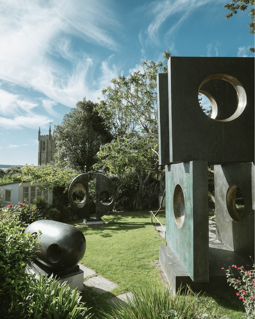 Artwork at the Barbara Hepworth Museum & Sculpture Garden.