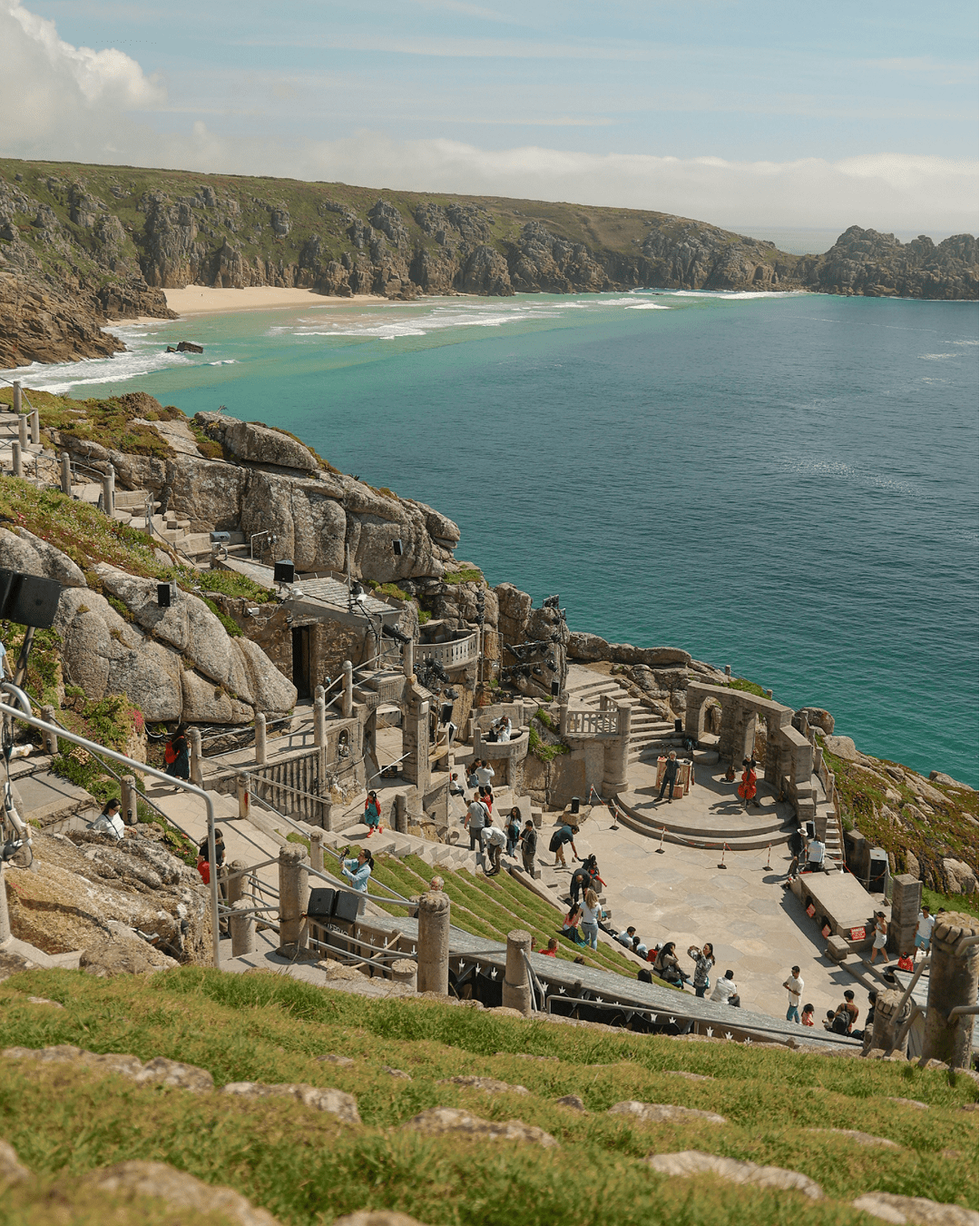 Views from the Minack Theatre, Porthcurno