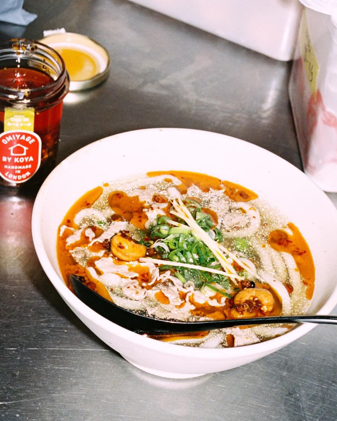 Udon soup at Koya, Soho