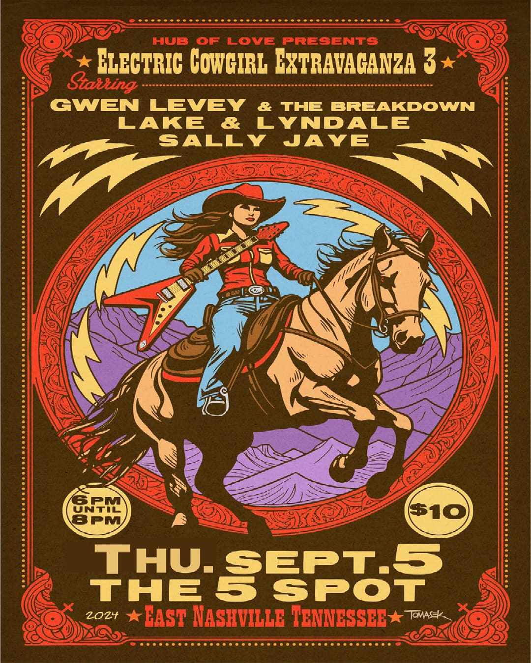 Poster for The 5 Spot, Nashville