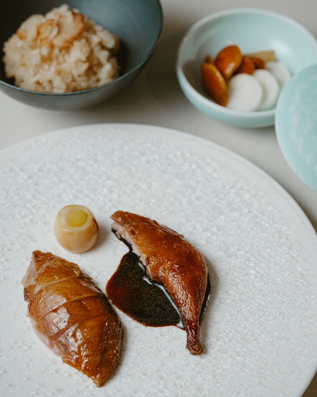 A dish served at Asu in Singapore.