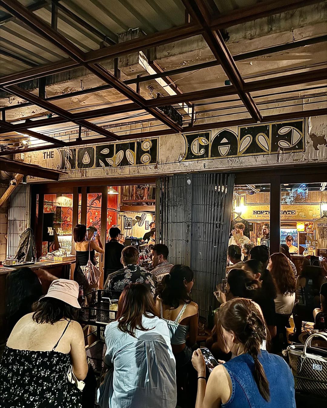 Visitors at The North Gate Jazz Coop, Chiang Mai. Photography by Zenon Misko