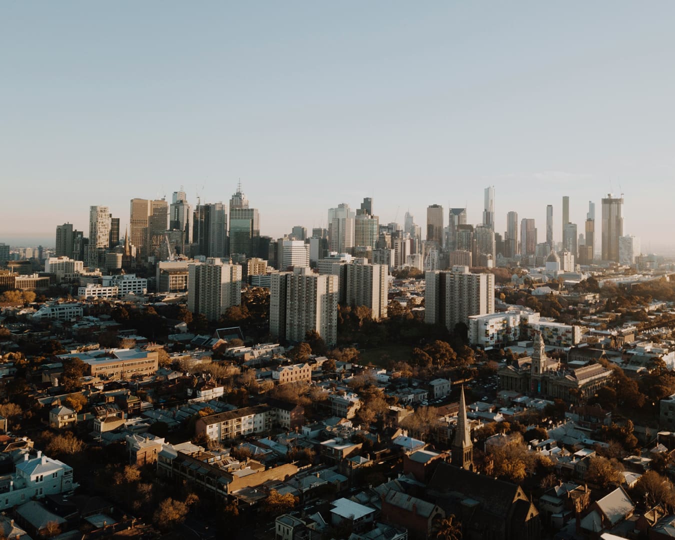 The Melbourne skyline. Photo by Simona Sergi