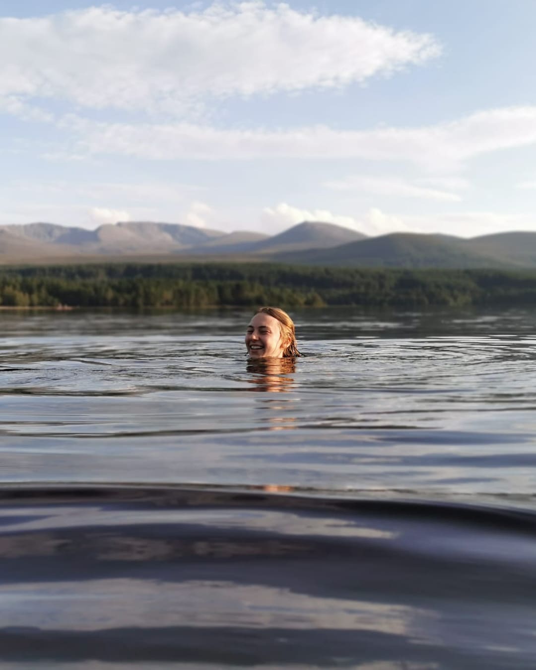 Wild swimming in the Cairngorms