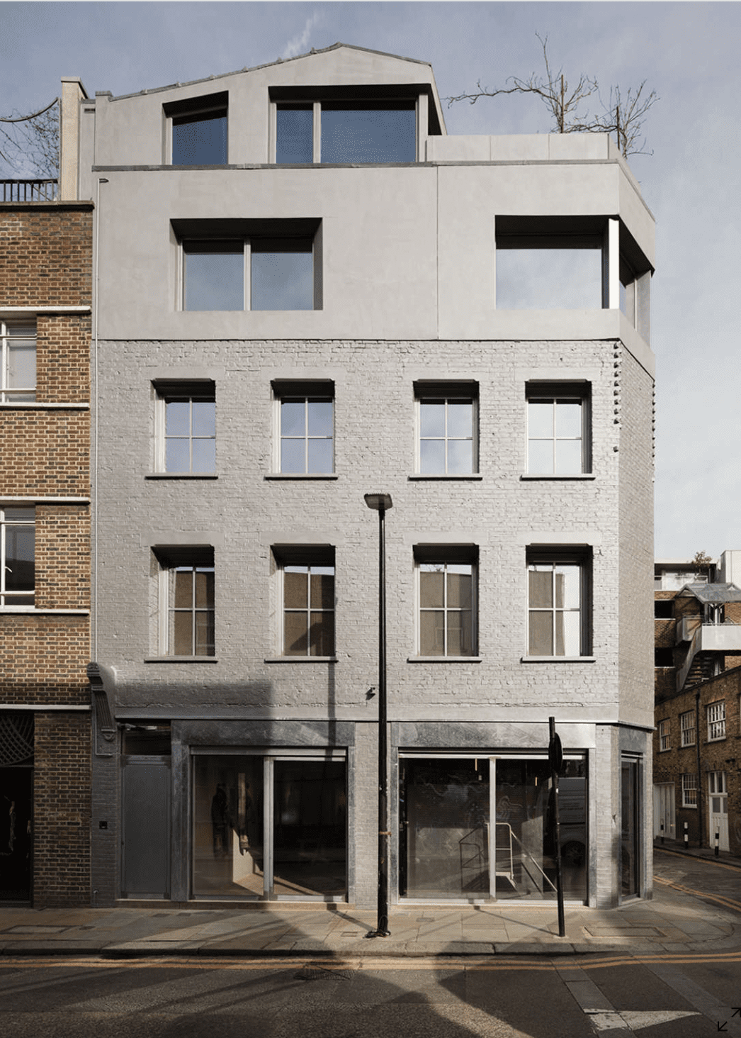 The exterior of Blue Mountain School, Shoreditch