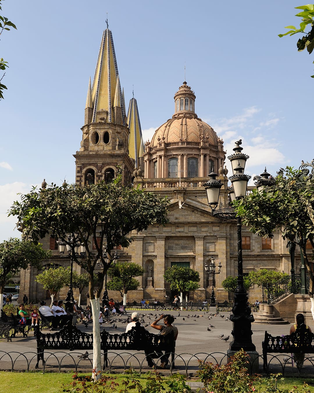 The Metropolitan Cathedral of Guadalajara. Photography by David Tonelson