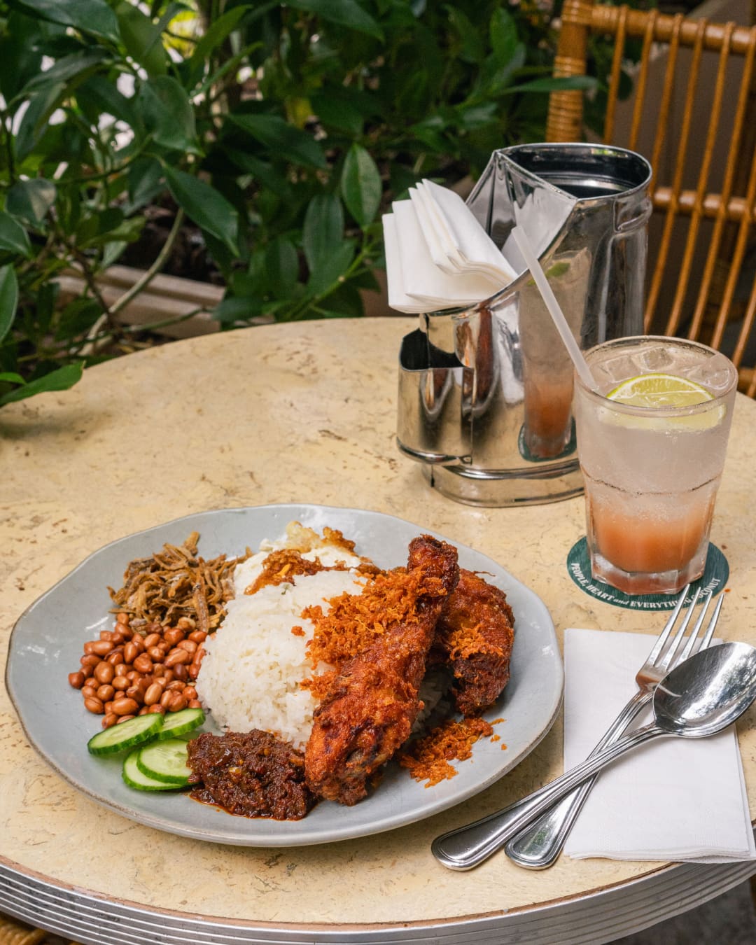 The Coconut Club, a great place to try nasi lemak in Singapore. Photography by Lauryn Ishak