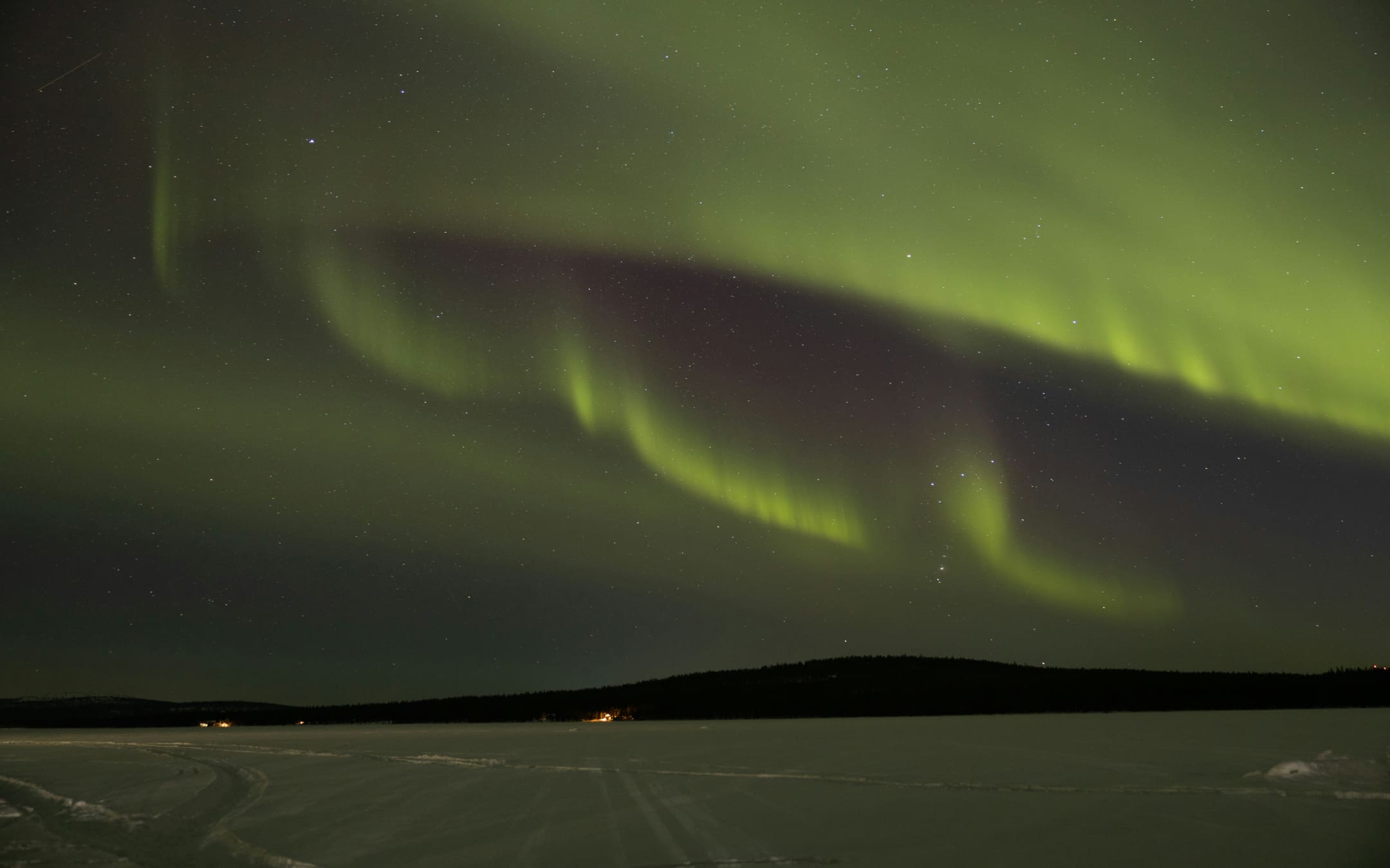 The Northern Lights in Finland