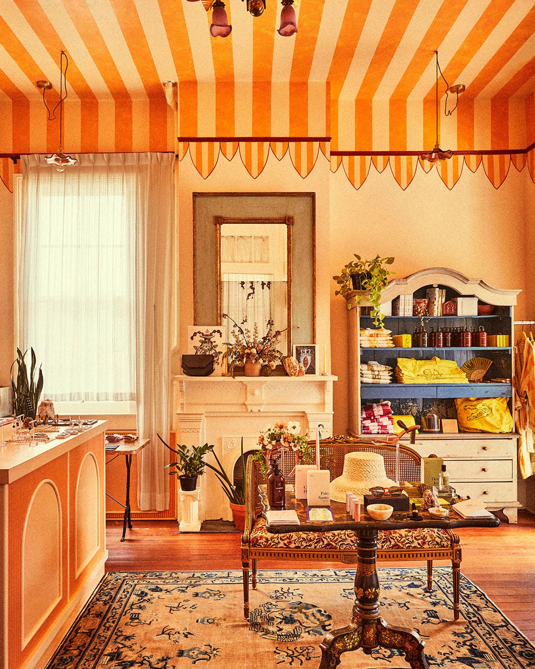 The retail space at Hôtel Peter and Paul, New Orleans