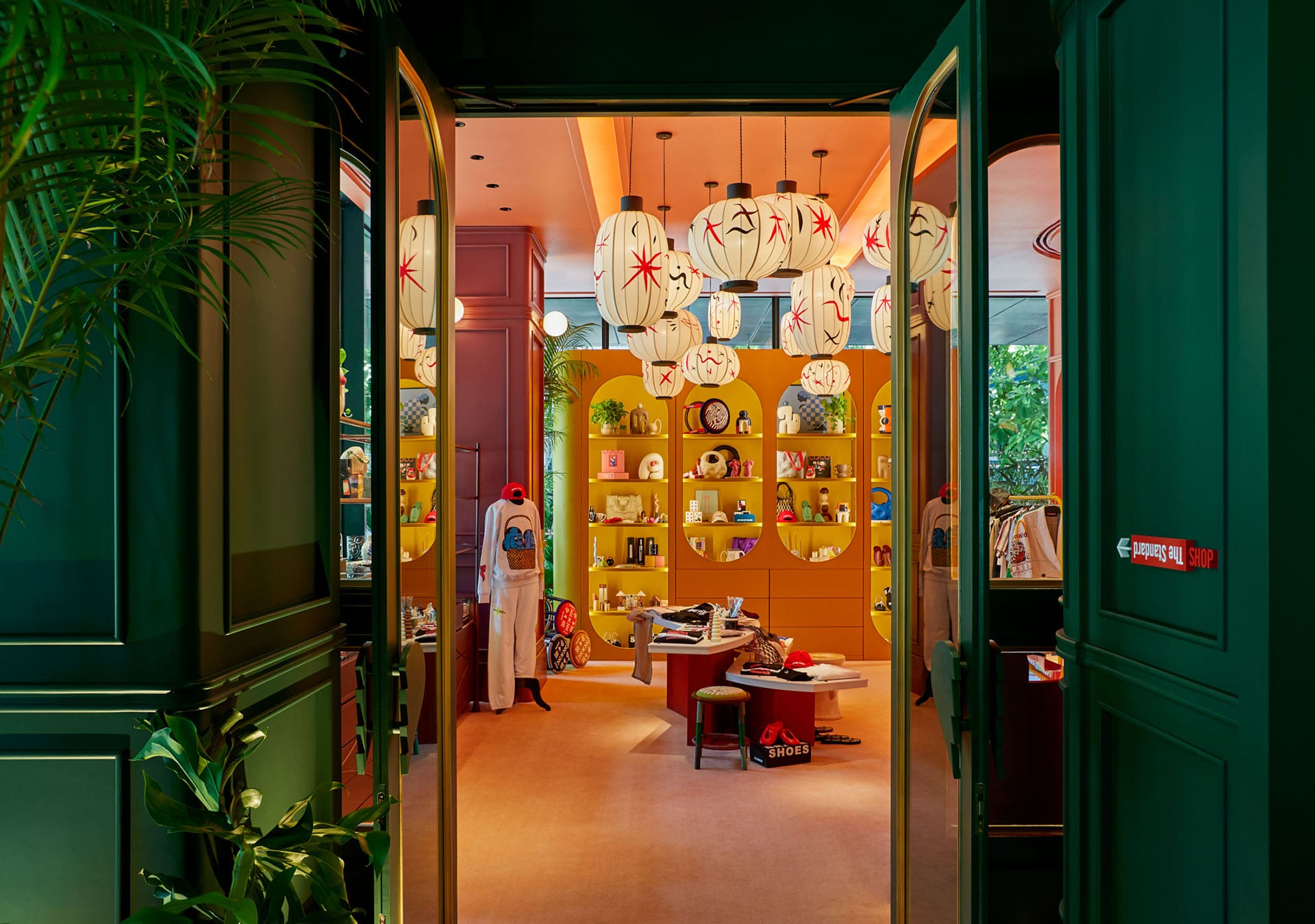 A retail space at The Standard, Bangkok Mahanakhon
