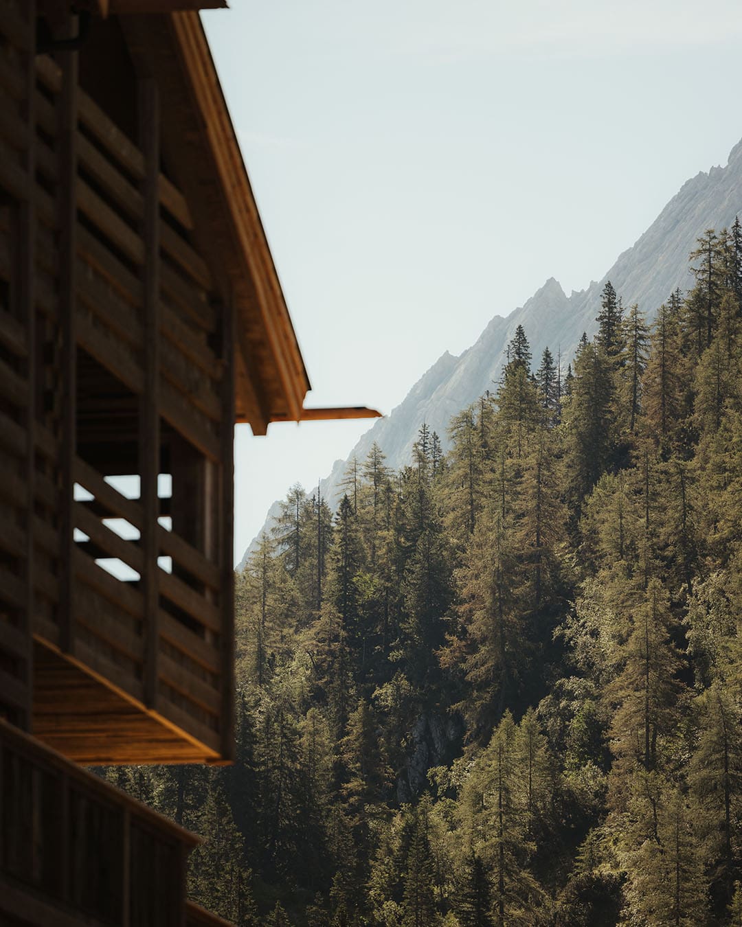 Exterior of Eriro and mountains