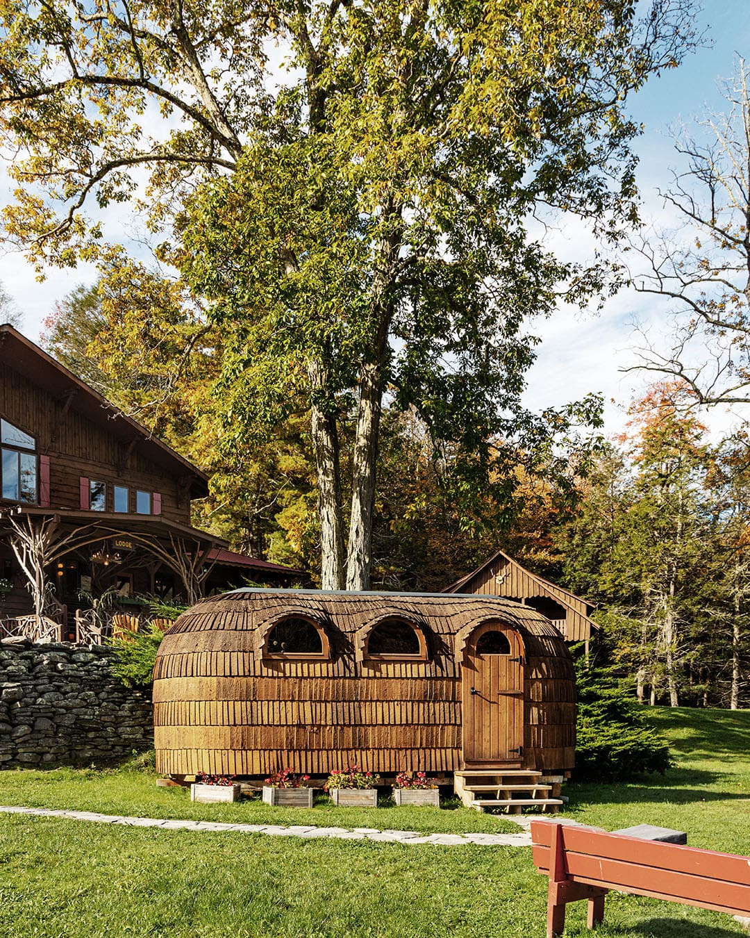 Urban Cowboy Lodge at the Catskill Forest Preserve