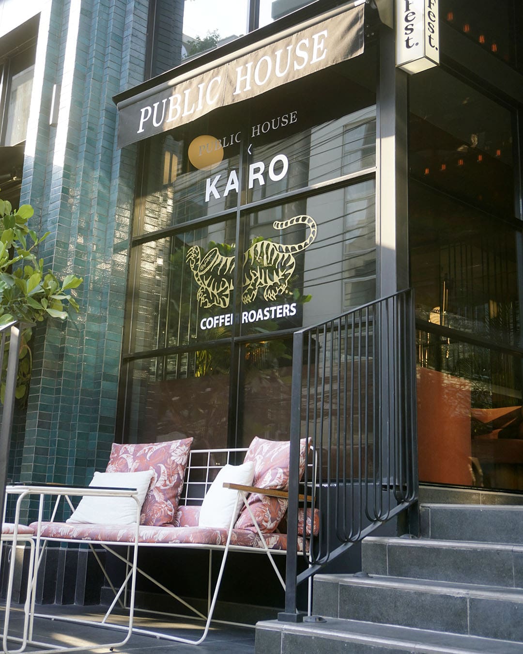 Public House in Bangkok stocks Karo coffee