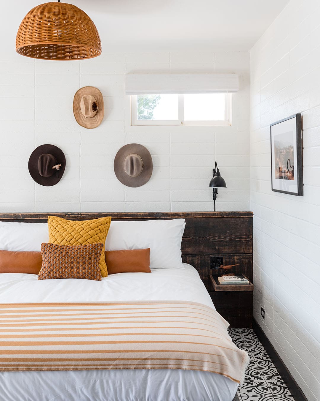A bedroom at Cuyama Buckhorn, Cuyama, California