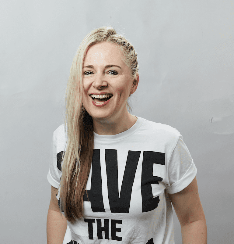 A portrait of writer Clare Press