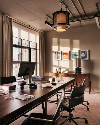 A private office at Working From_ at The Hoxton Southwark