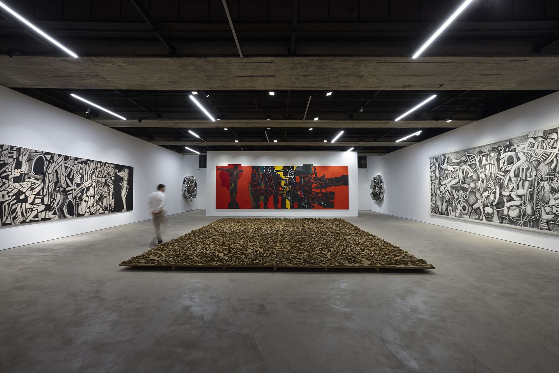 The work of Dia al-Azzawi is on show at the Saleh Barakat gallery