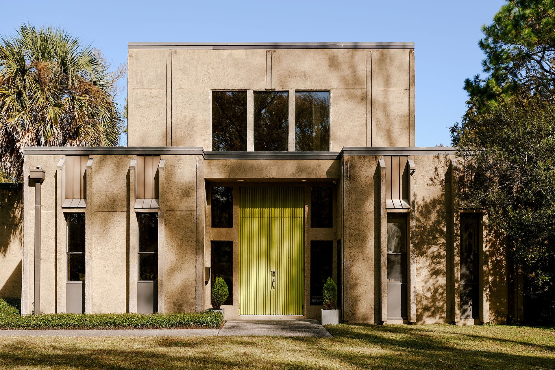 The exterior of Laney Contemporary. Photography by Peyton Fulford