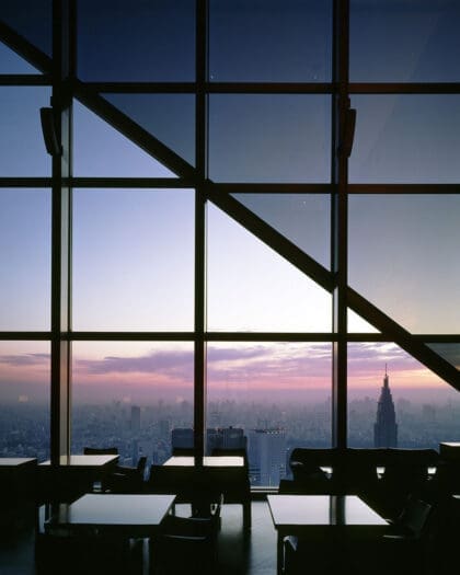 Stunning views from Park Hyatt Tokyo