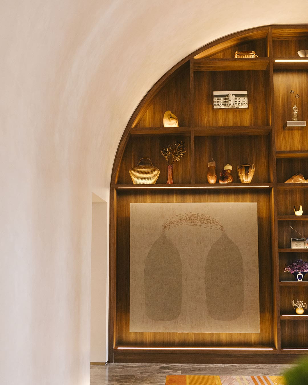 Left: “Pocket of Nature, 2025” by Khun Pinaree (Eye) Sanpitak