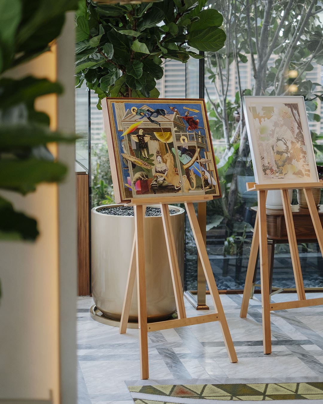 Nakrob Moonmanas's work on show at Andaz One Bangkok