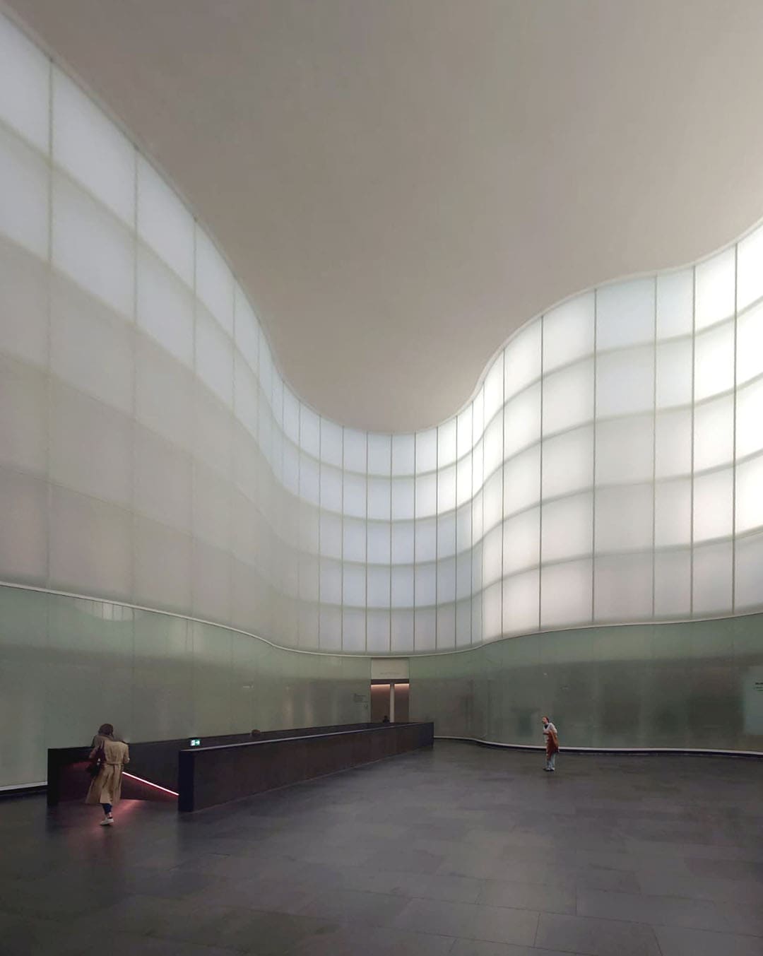 Fluid white Mudec interior designed by David Chipperfield