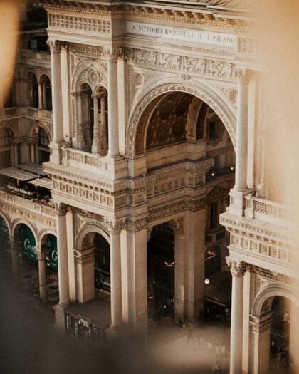 Galleria Vittorio Emanuele II. Photography by Bryan Brittos