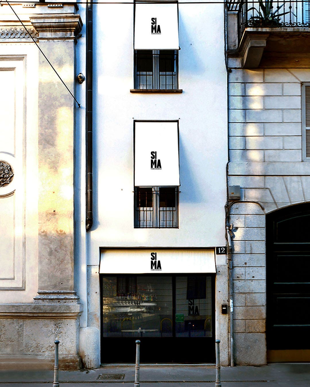 The multi-storey exterior of Si Ma Townhouse