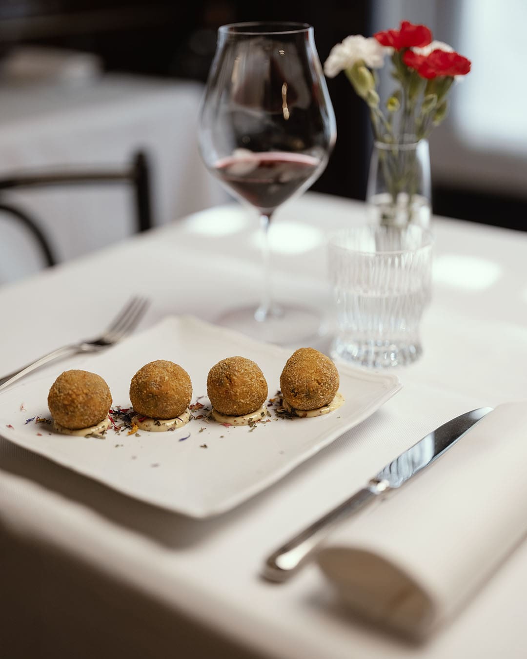 A dish at Trattoria Masuelli in Milan