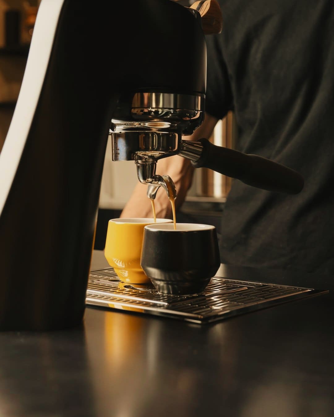 Sleek modbar taps at Bugan Coffee Lab