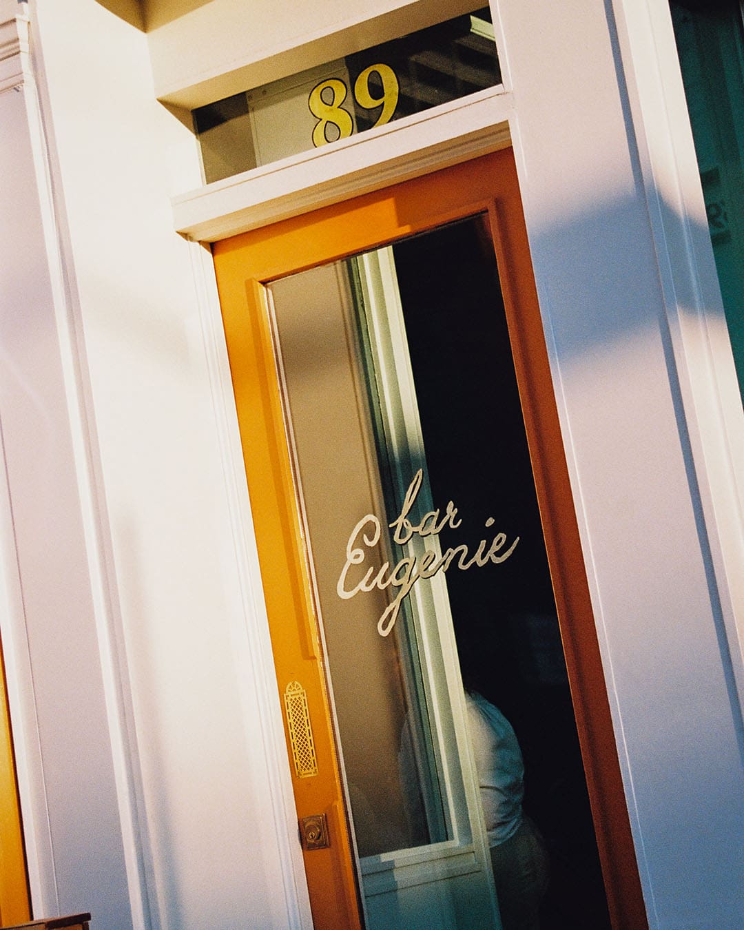 Exterior of Bar Eugenie in Harbord Village. Photography by Daniel Neuhaus