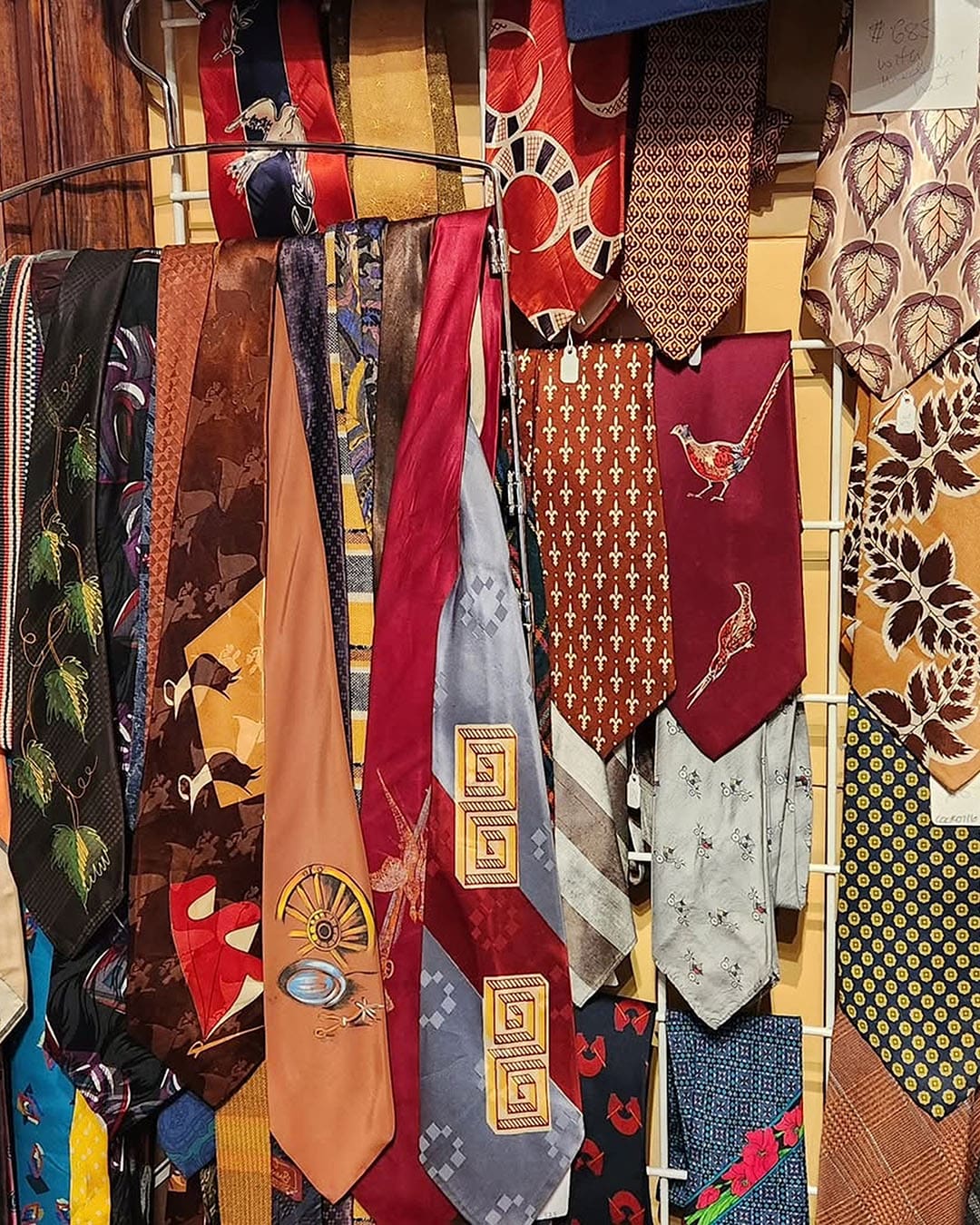 A selection of ties on show at Gadabout.