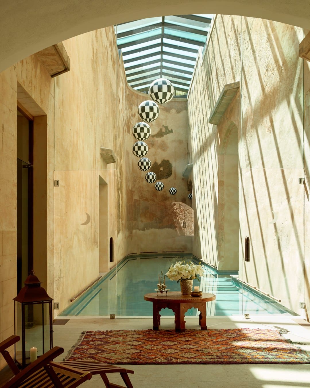 The spa pool at Cap Rocat